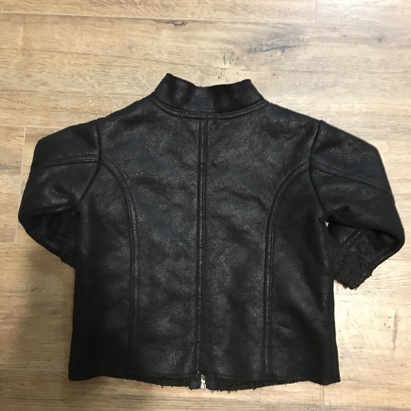 Kenneth Cole Black suede Jacket 18M - Picture 6 of 6